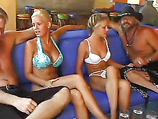 Randy Bitches In Group Sex Sucking Cock And Getting Fucked