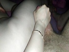 Ex-Wife Caresses Her Wet Twat And Helps Me Sperm