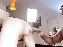 Pale Shemale Fucked By Raw Bbc