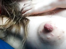 Nasty Blonde Babe Sizzling Solo Pussy Show