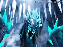 Dragon Feral Woman Ice Cave Human Sex