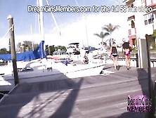 Private Tape Of Party Girls Getting Nude On A Boat
