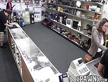 Hottie Drives A Hard Bargain And Fucks In The Pawnshop