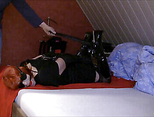 Submissive Sissy Tied Up And Blindfolded For Domination And Submission