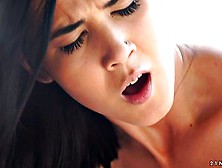 Hot Teen Gets Fucked Real Hard And Cum On Her Face Outdoors