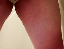 Casual Piss And Cum In My Wife’S Panties.