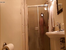 Voyeur Webcam In Bathroom Caught Teenie Nude Without Her Knowning