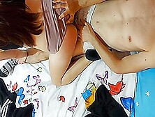 Cute Teen Stepsister Has Some Fun With Stepbro While Parents Are Away