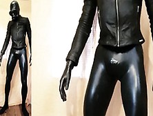 Tallatex 46 Latex Rubber Boy Complete In Leather And Latex