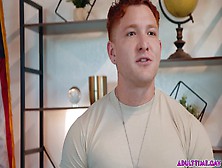 Military Privates Jeremy Cruz And Blaine O'connor Fuck In The Sergeant's Room