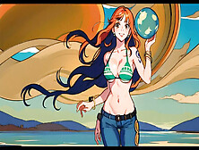 Ai Generated Nami (One Piece)