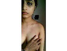 Hot N Sexy Paki Girlfriend Standing Topless In White Salwar Wid Audio =Desi Squad=. Avi