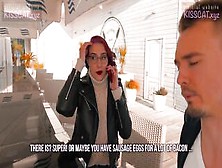 Kisscat Love Breakfast With Sausage - Public Agent Pickup Russian Student For Outdoor Sex 4K