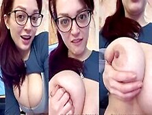 Tessa Fowler Topless Big Tits Strip Video Leaked
