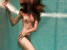 Cute Irina Russaka Aka Stefanie Moon Underwater Swimming
