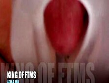 Hd: Close Up On Ftm's Penis Head Inside Silicone Sleeve- Just The Tip )