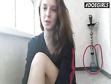 Doegirls - Sienna Kim Small Ukrainian Teen Fingers Her Juicy Pink Twat At Home