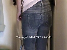Beautiful Girl Jeans Farts. Wmv