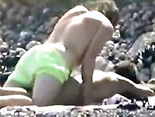 Beach Voyeur Captures Public Sex