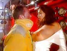 Fireman Fucks Sexy Busty Teen Slut