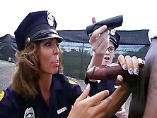 Police Milfs And Big-Dicked Black Dude P1