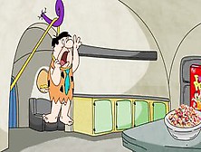 Ass Pebbles - Barney Screws Wilma Flintstone In The Shower