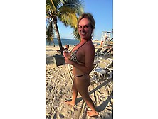 Beautiful Amateur Blonde Barmaid Paid Sex In Public