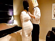 Pregnant Womans Mummification Play