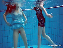 Dashka And Vesta Underwater Teens