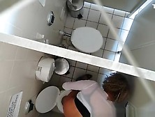 Hidden Camera In Public Toilet Ceiling