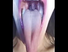 Some Teasing For My Mouth Fetishist Fans Hd (With Alluring Female Naughty Talk)