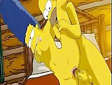 Marge Follada Por Homer Simpson