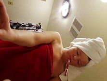 Blond Gf Hidden Cam Bathroom Shower Spy Sexy Small Tits Voyeur Secret 03-29
