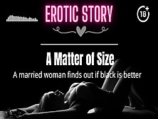 [Erotic Audio Story] A Matters Of Size