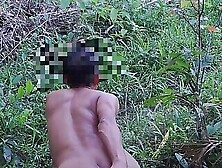 Myanmar Gay Outdoor Solo Anal Play