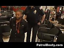 Two Female Cops Sucking Black Dick