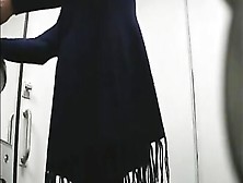 Voyeur Films A Bbw Woman As She Tries On Some Clothes