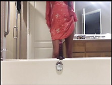 Ravishing Sweet Bitch With Great Booty And Dildo Shows