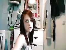Delicious Young Redhead In Her Bedroom Chats With Me On Web Camera