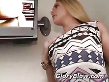Big Butt White Pornstar Blows Black Dick