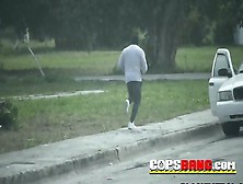 Nasty Hunky Black Thug Sticks His Massive Shlong In The Cop