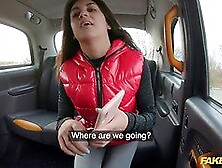 Brunette Italian Just Wants To Let The Taxi Driver Fuck Her Brains Out