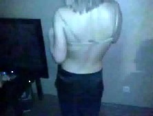 Amateur Drunk Girl Stripped @ Home