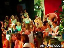 Strippers Get Wild At Cfnm Orgy
