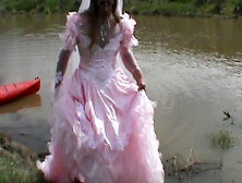 Fun Dress In A Kayak