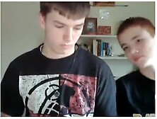 Two Funny Boys In Webcam