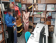 Teen Shoplifter Ass Fucked By A Corrupt Security Guard