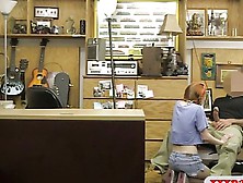 Very Tiny Tits Babe Pounded By Pawn Dude In The Office
