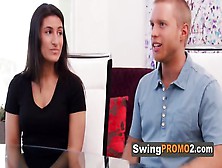 Swingers Start A New Erotic Challenge In An Open Swing House