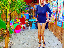Gothic Magic At Beach Motel Cd Crossdresser Big Tits